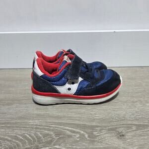 Saucony Jazz Lite Baby Sneaker Blue Red White Size Baby 6W